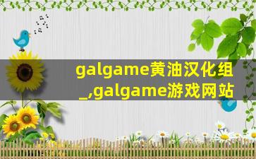 galgame黄油汉化组_,galgame游戏网站