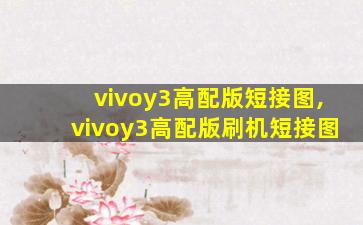 vivoy3高配版短接图,vivoy3高配版刷机短接图