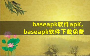 baseapk软件apK,baseapk软件下载免费