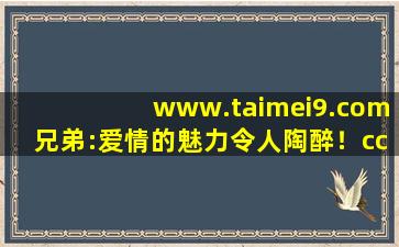 www.taimei9.com兄弟:爱情的魅力令人陶醉！cc